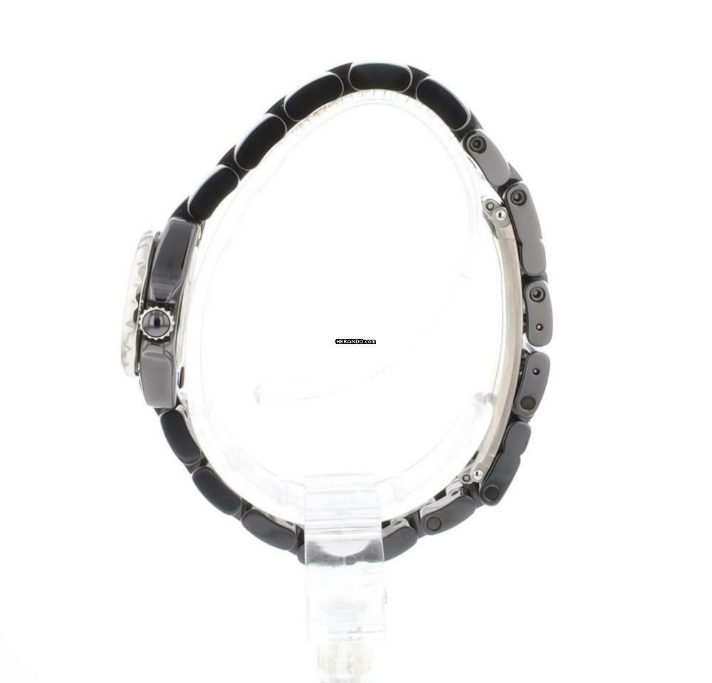 Thumbnail von Chanel J12 J12-XS Black Ceramic Diamonds NEW </h1>
