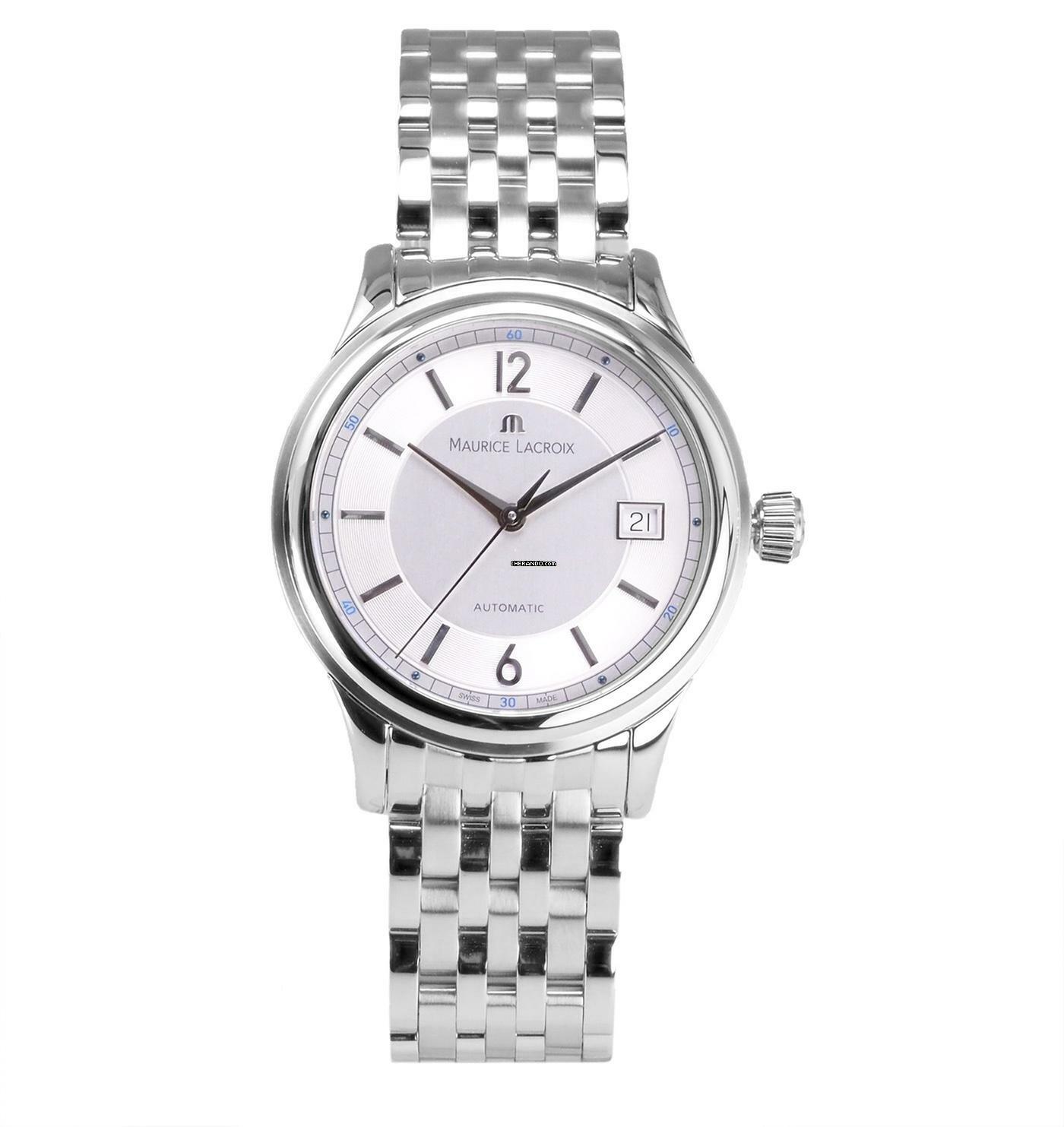  Maurice Lacroix Les Classiques Date Herren Uhr Automatik LC6027-SS002-123 NEU & OVP 