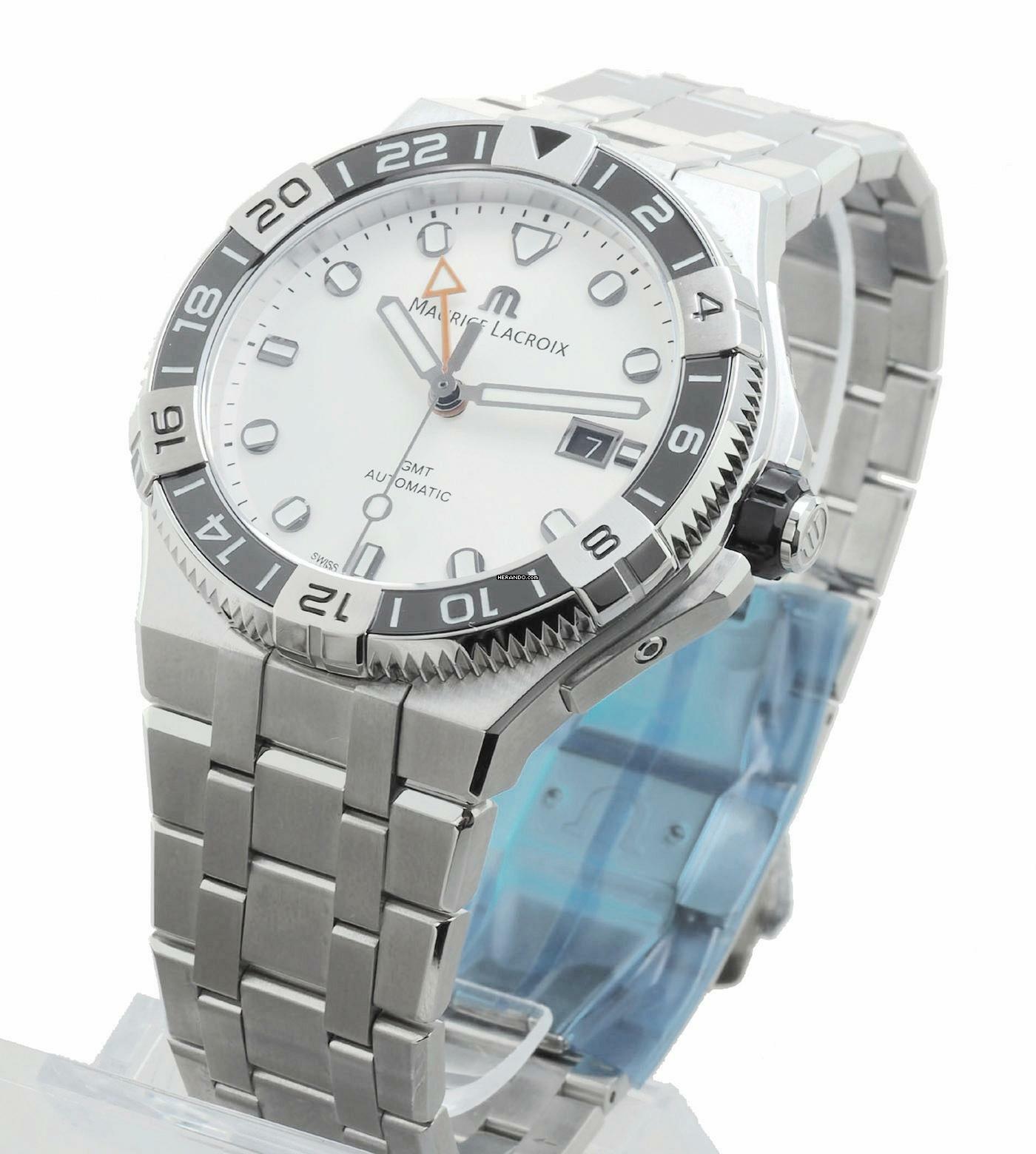 Thumbnail von Maurice Lacroix AIKON GMT 43mm Herren Uhr Automatik