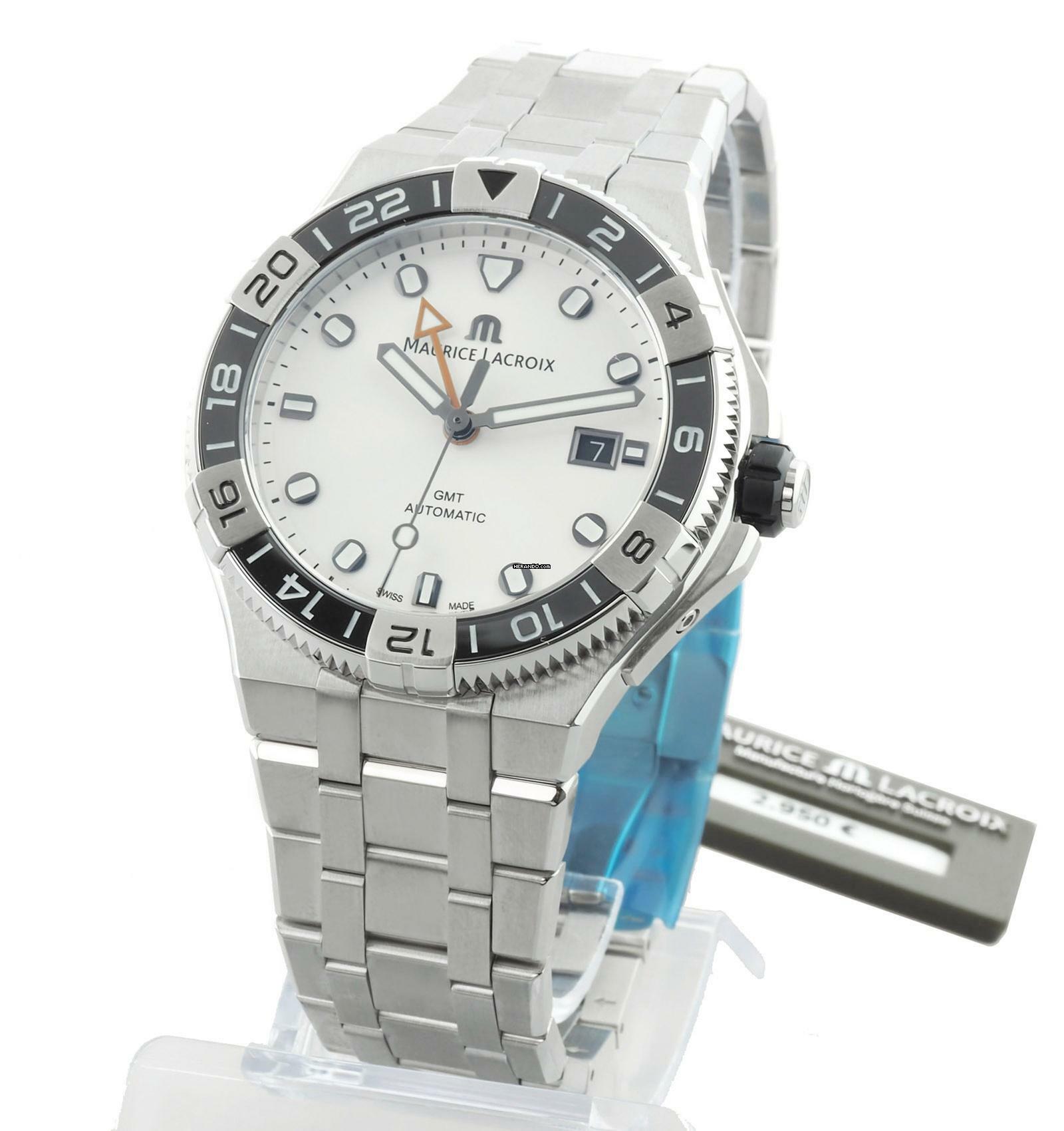 Thumbnail von Maurice Lacroix AIKON GMT 43mm Herren Uhr Automatik