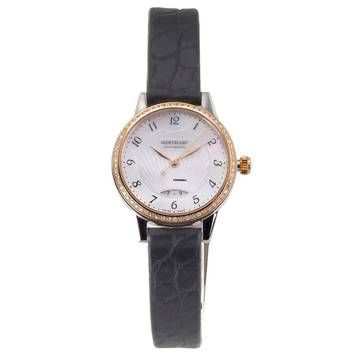  Montblanc Bohème Damen Uhr 28 mm Ø Boheme Steel Collection 116500 / 7432 Diamanten 