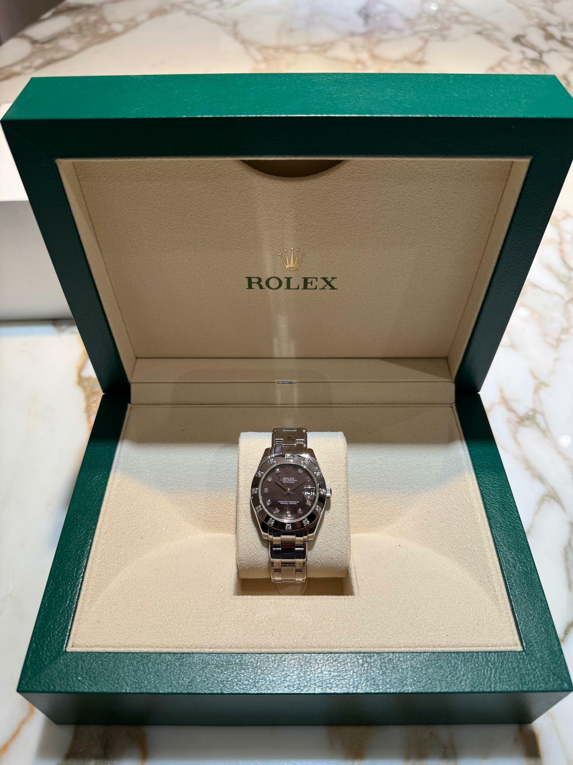  Rolex Lady-Datejust Pearlmaster 81319 </h1> 