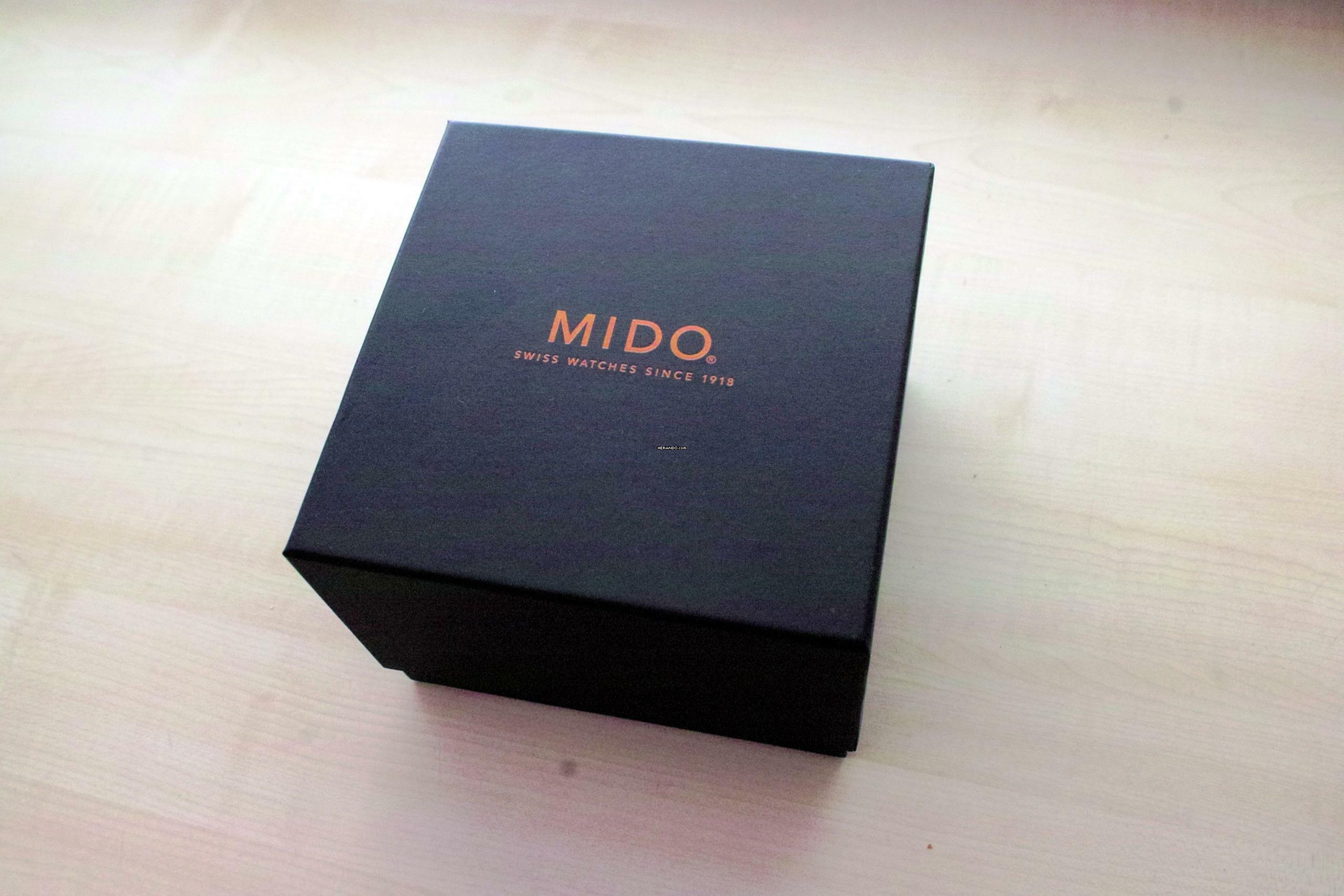 Thumbnail von Mido Multifort 8 Two Crowns Blue NEW FULL SET