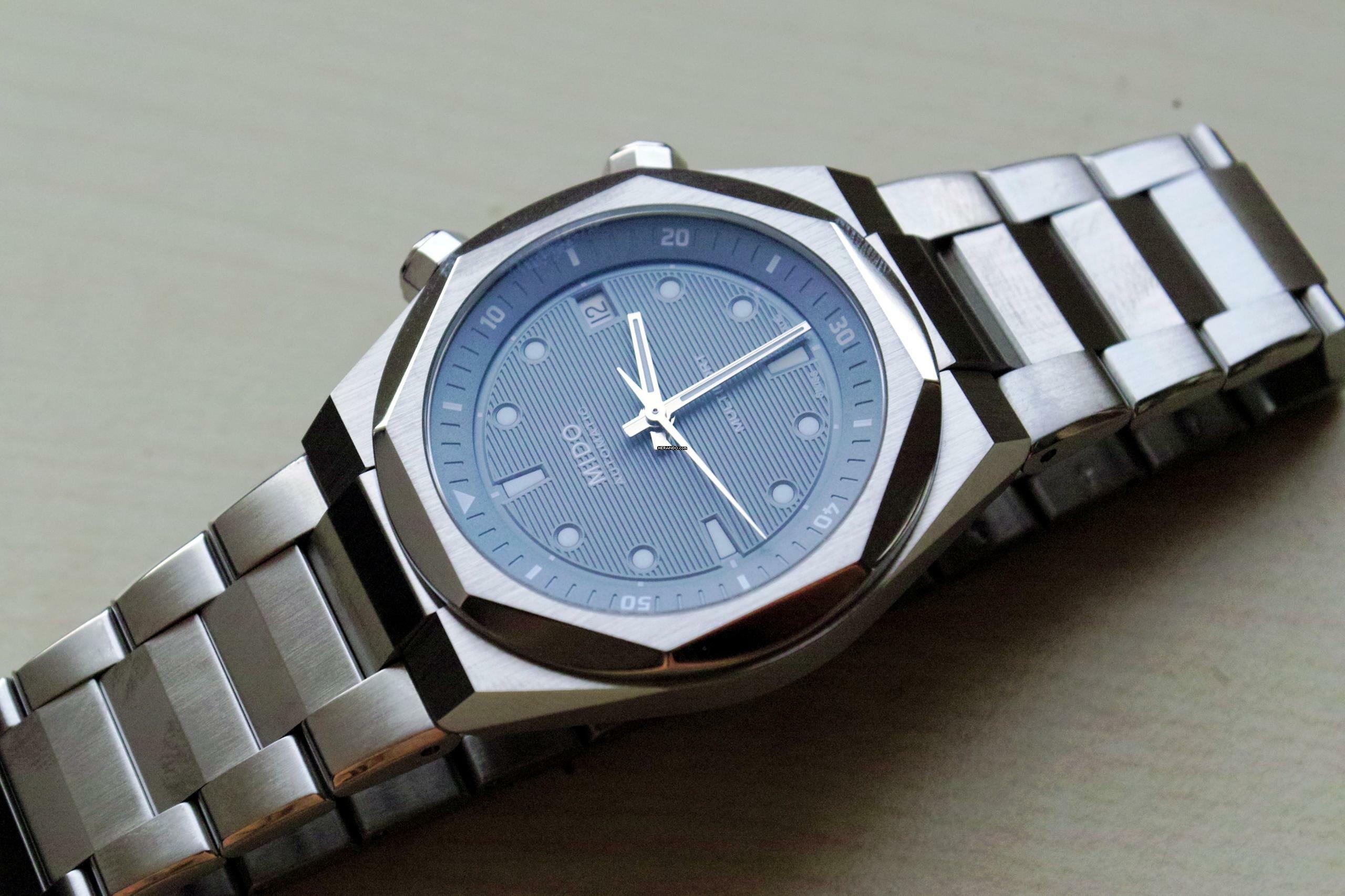 Thumbnail von Mido Multifort 8 Two Crowns Grey NEW FULL SET