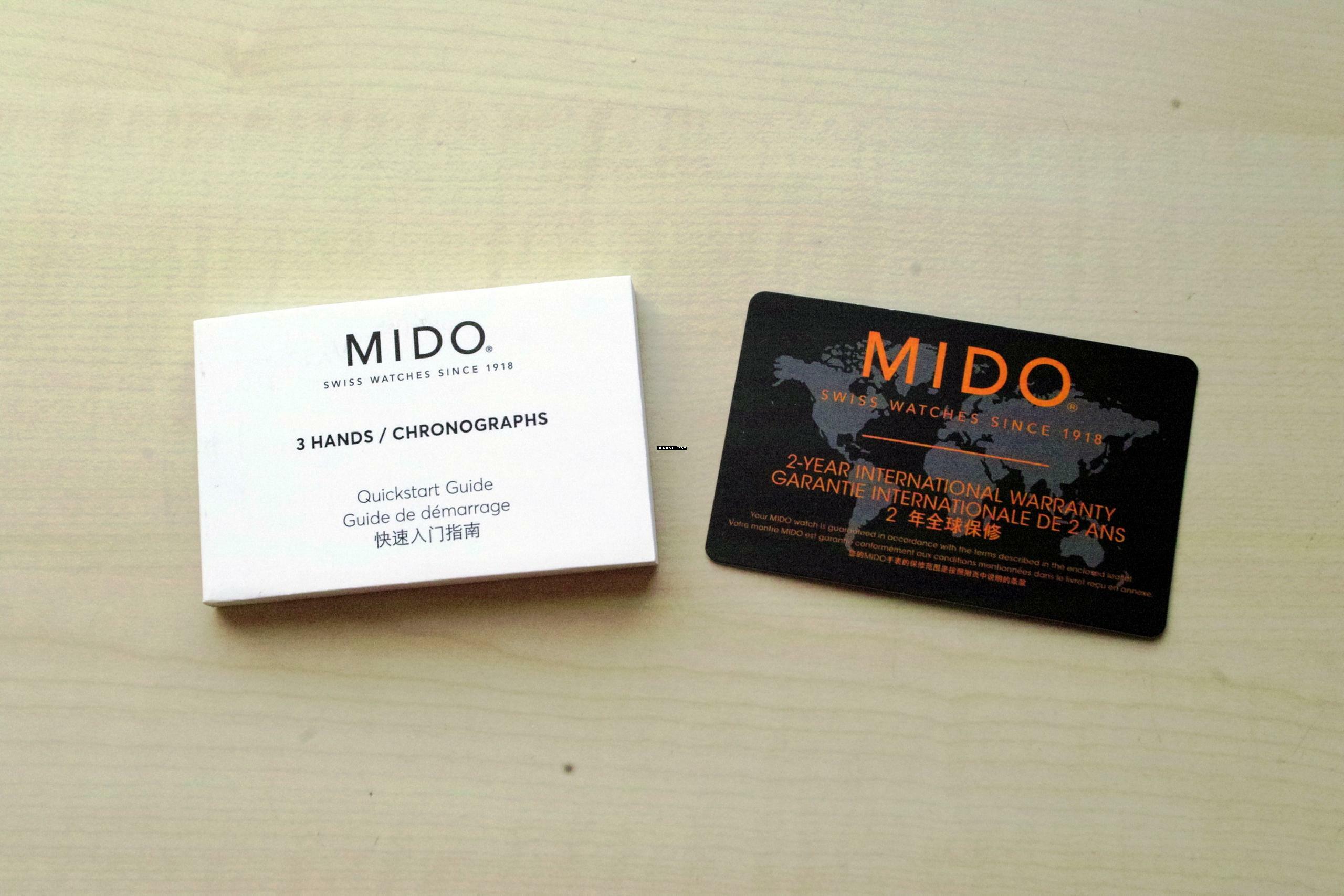 Thumbnail von Mido Multifort 8 Two Crowns Grey NEW FULL SET