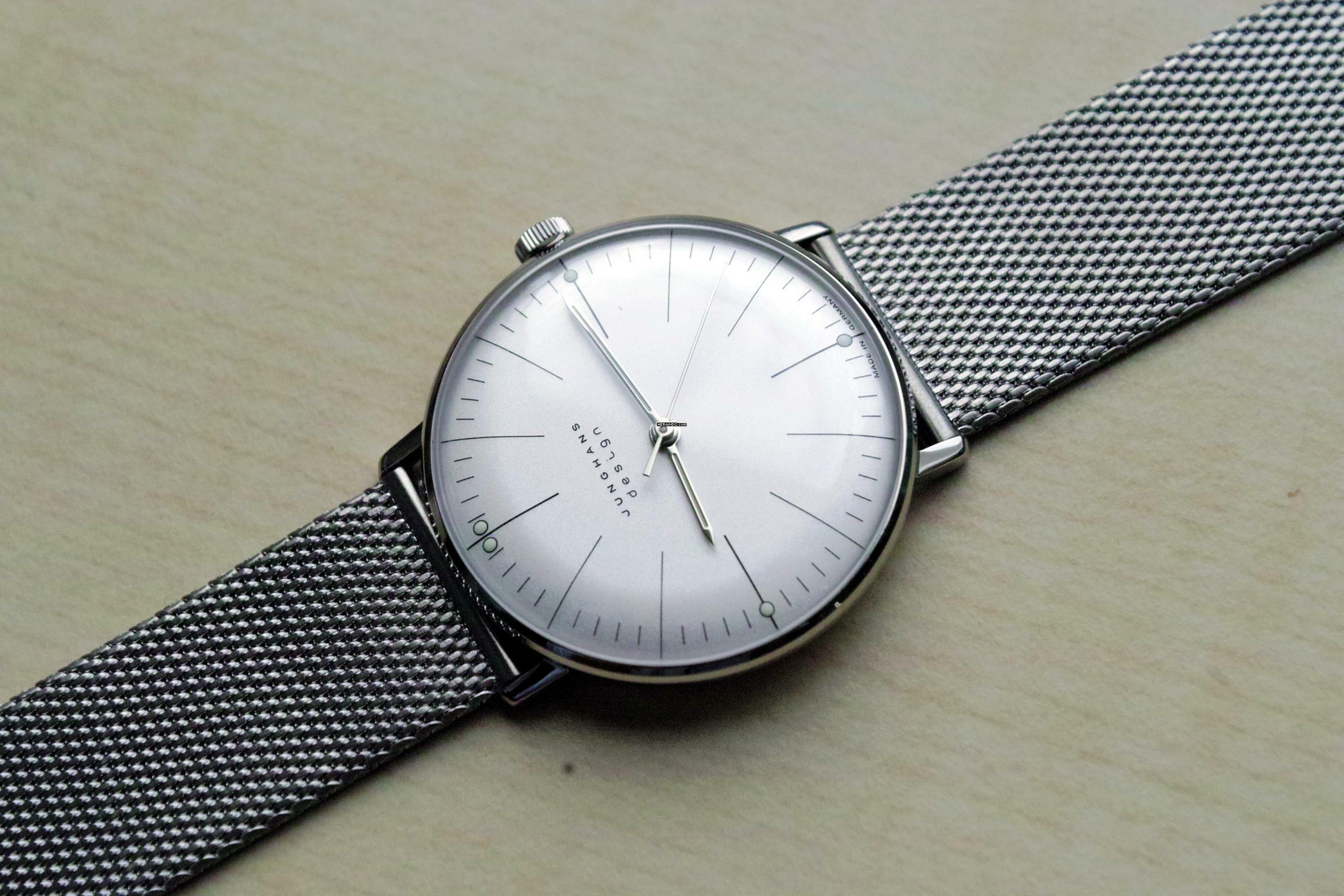 Thumbnail von Junghans max bill Handaufzug Manual Winding NEW FULL SET