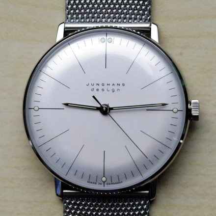  Junghans max bill Handaufzug Manual Winding NEW FULL SET 