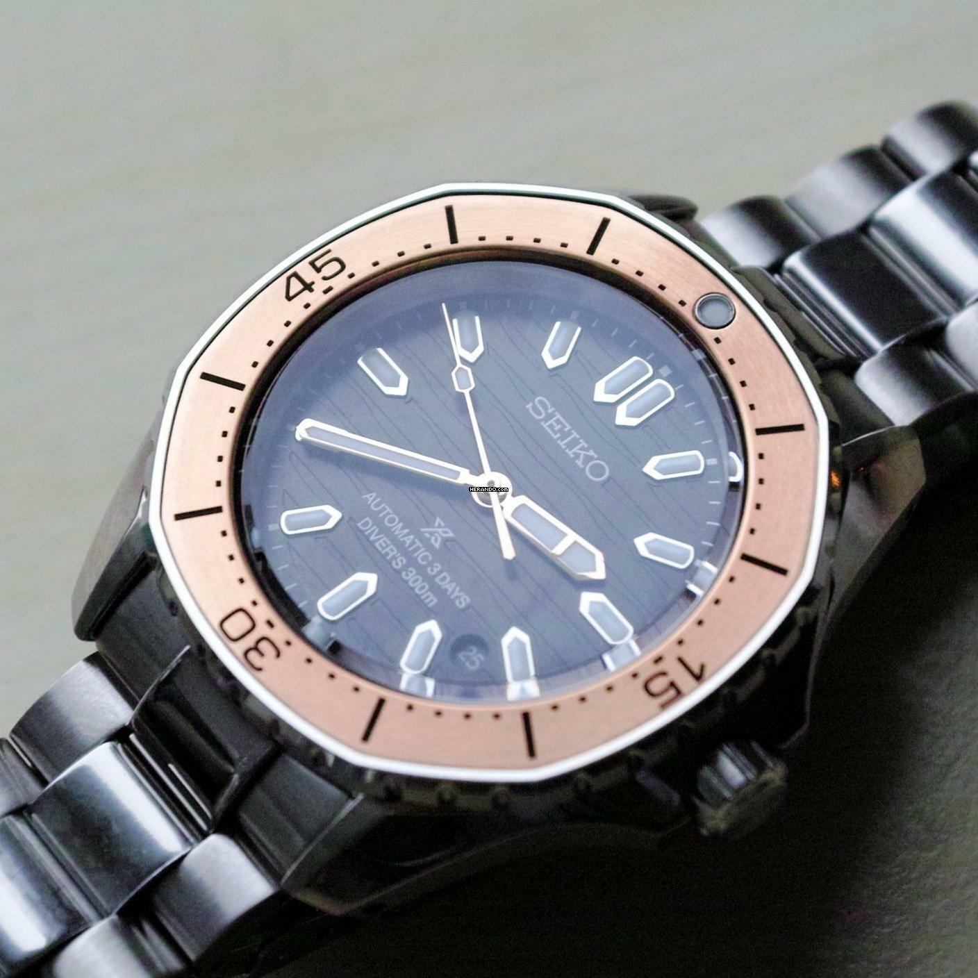 Thumbnail von Seiko Prospex SEA Diver's Automatic 3 Days black dial NEW FULL SET