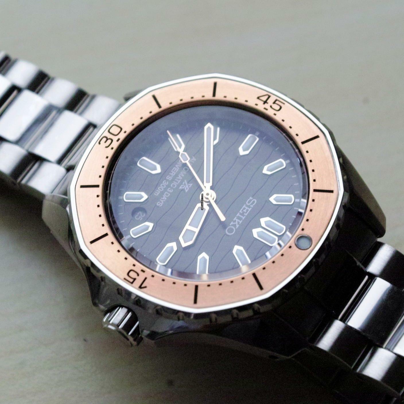 Thumbnail von Seiko Prospex SEA Diver's Automatic 3 Days black dial NEW FULL SET