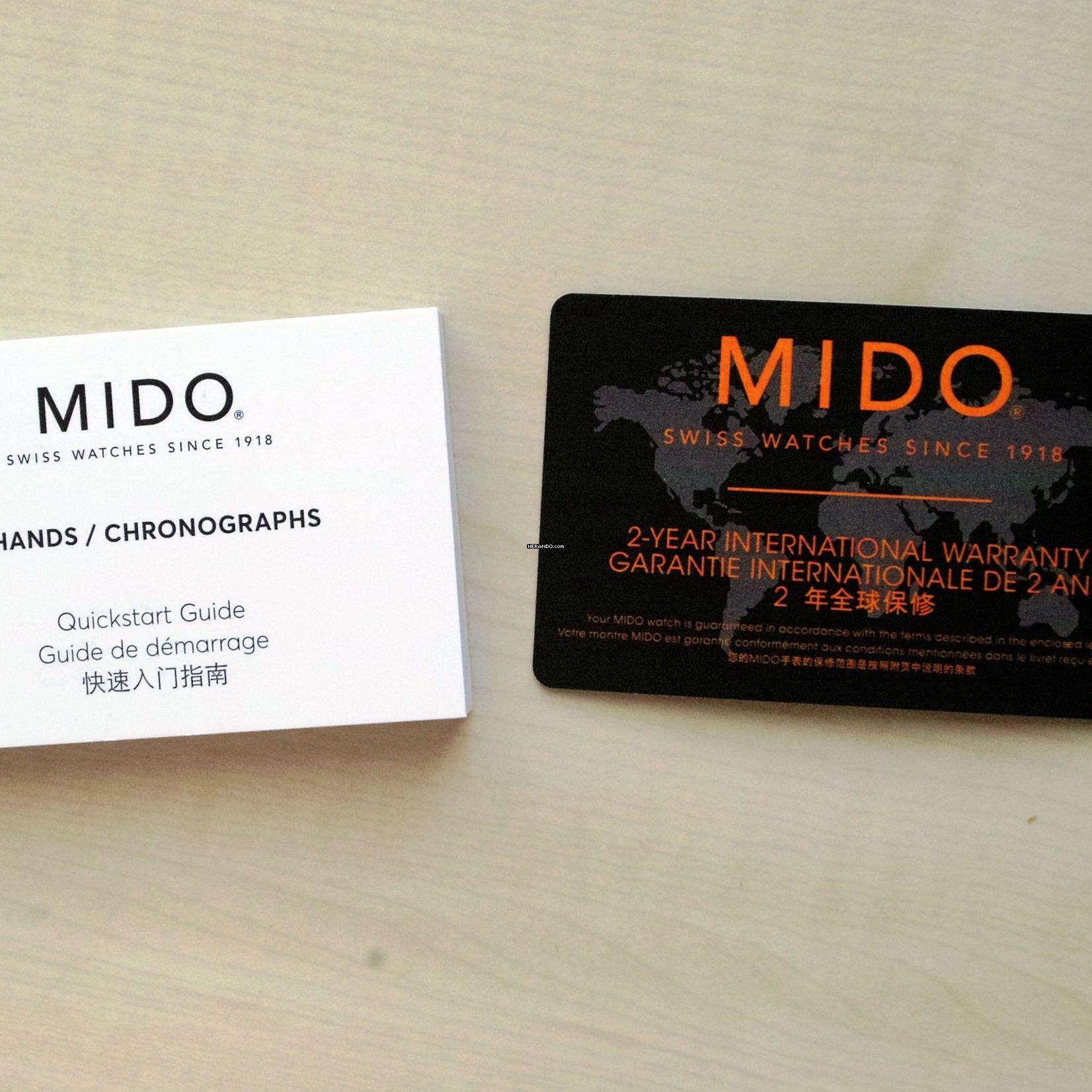 Thumbnail von Mido Ocean Star Decompression Worldtimer NEW FULL SET