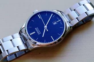 Thumbnail von Union Glashütte Viro Datum Date 39 mm Black NEW FULL SET