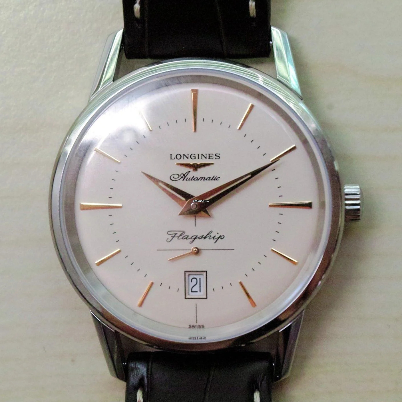 Longines Flagship Heritage Automatik NEW FULL SET