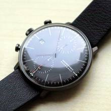 Thumbnail von Junghans max bill Chronoscope Bauhaus black FULL SET