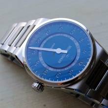 Thumbnail von Meistersinger Kaenos Open Date - Sonnenschliff Petrol Herren Automatikuhr NEW FULL SET