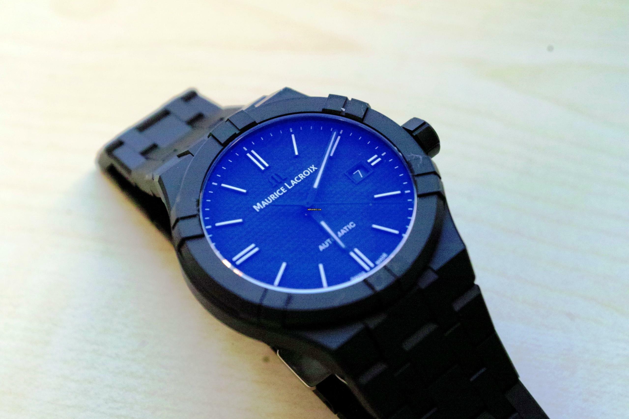 Thumbnail von Maurice Lacroix AIKON Automatic Ceramic Black NEW FULL SET