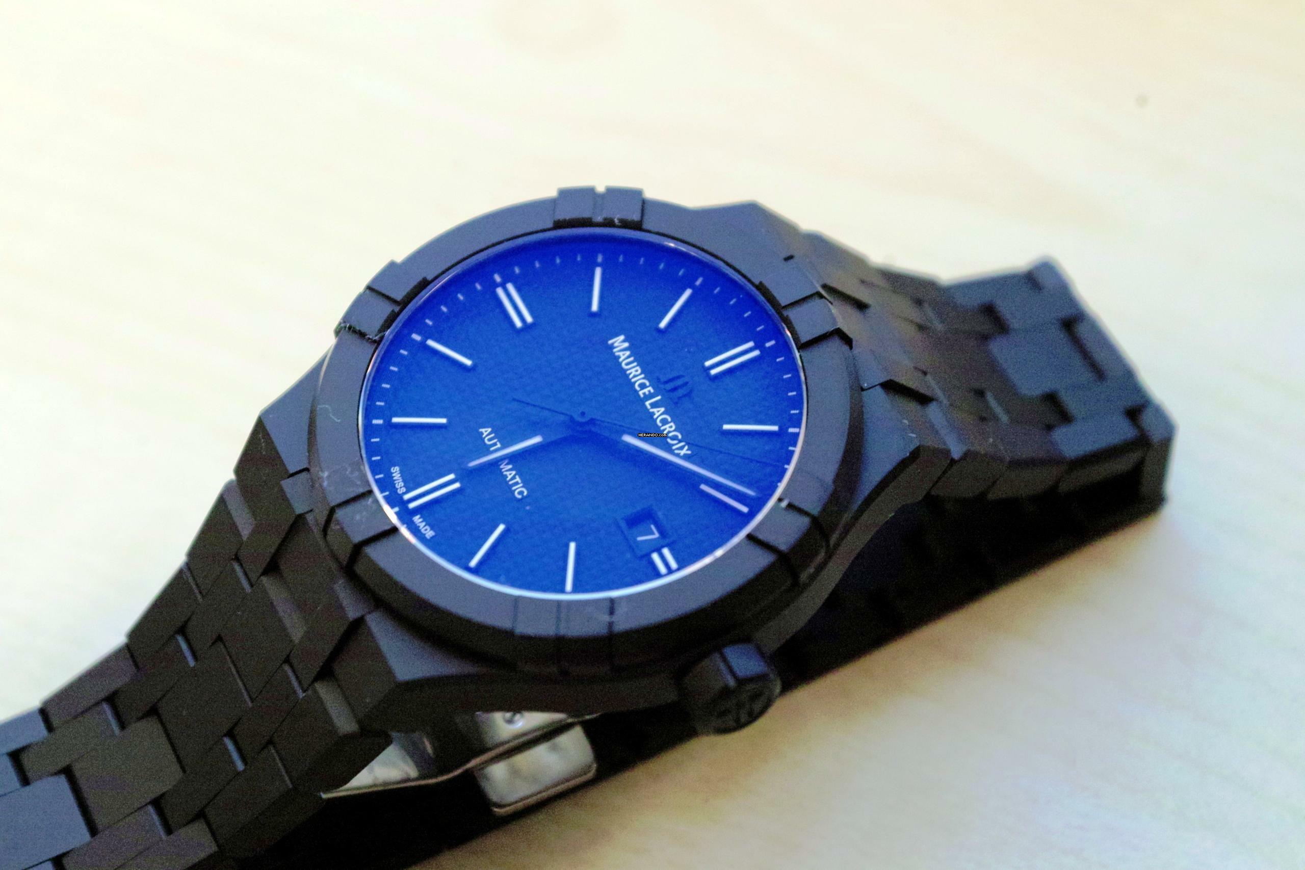 Thumbnail von Maurice Lacroix AIKON Automatic Ceramic Black NEW FULL SET