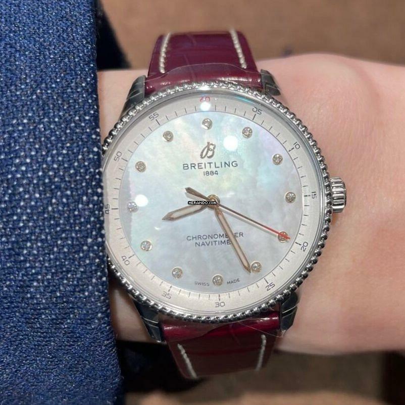  Breitling Navitimer 32 NEW FULL SET 