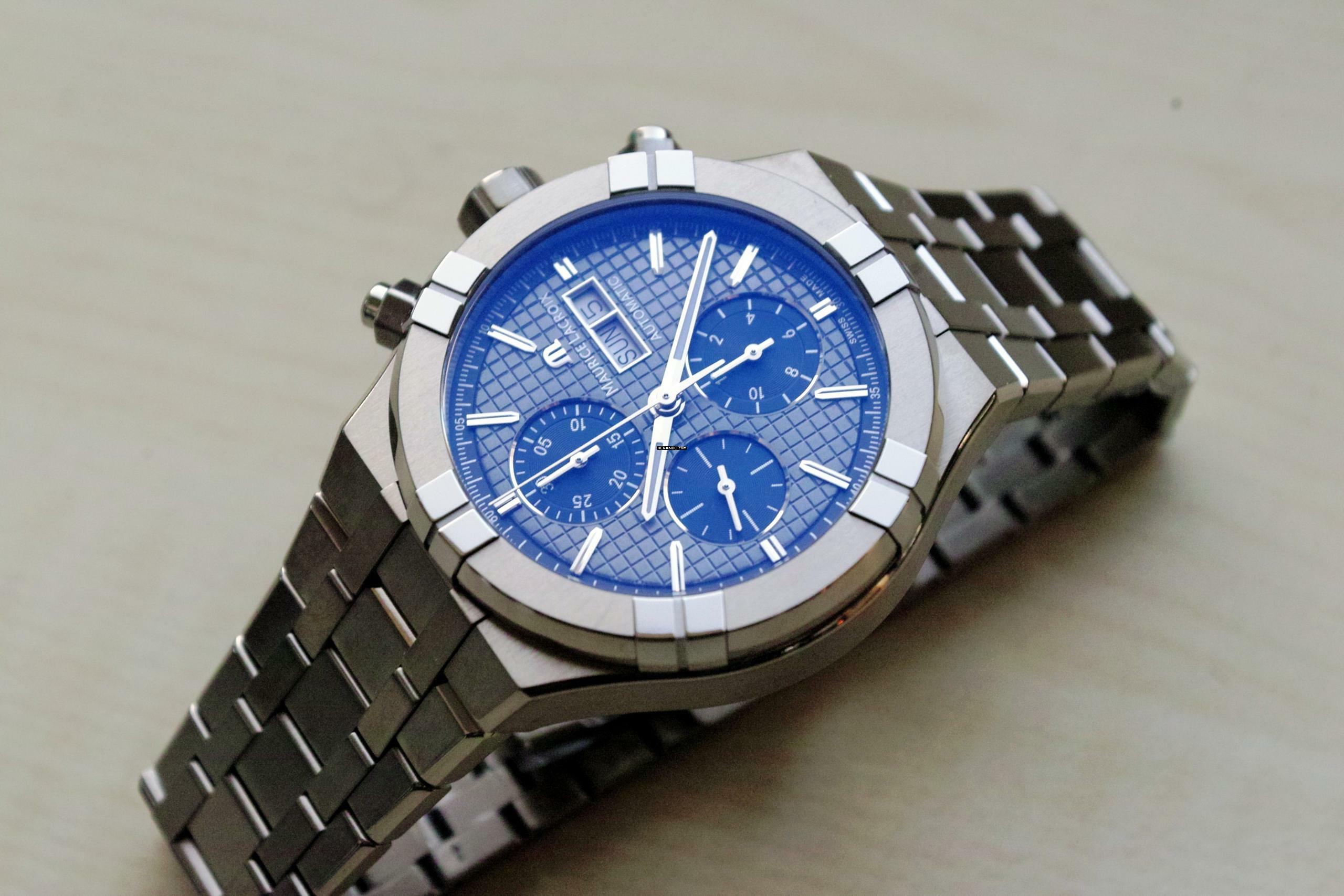 Thumbnail von Maurice Lacroix AIKON Automatic Chronograph 44mm NEW FULL SET