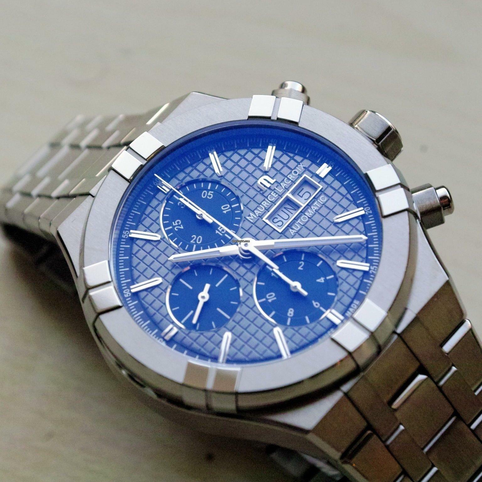 Thumbnail von Maurice Lacroix AIKON Automatic Chronograph 44mm NEW FULL SET