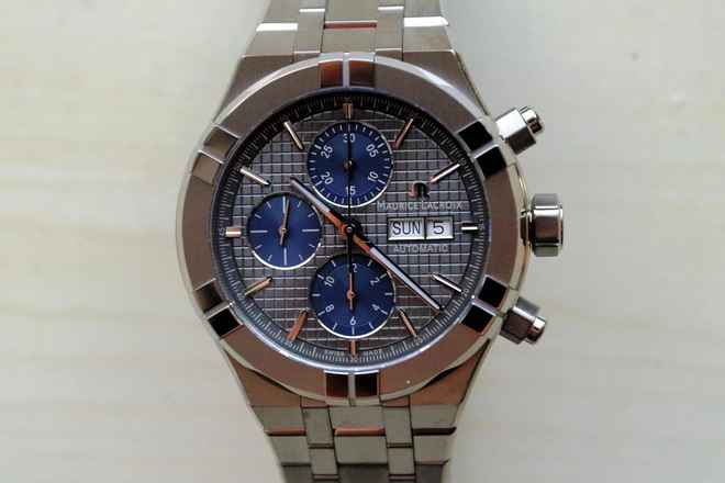  Maurice Lacroix AIKON Automatic Chronograph 44mm NEW FULL SET 