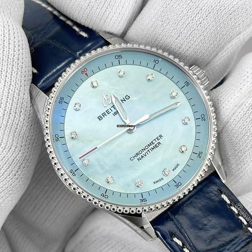  Breitling Navitimer 32 NEW FULL SET 