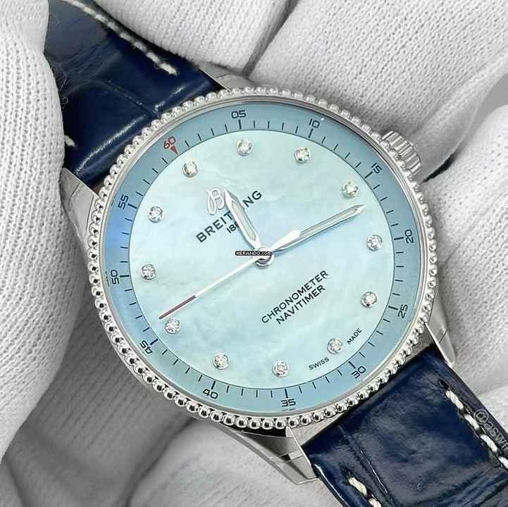  Breitling Navitimer 32 NEW FULL SET 