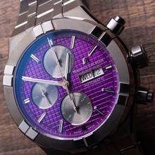 Thumbnail von Maurice Lacroix AIKON Automatic Chronograph Purple 44mm NEW FULL SET