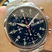 Thumbnail von Tutima Flieger Legacy T5 Chronograph Ttan black 2025 NEW FULL SET