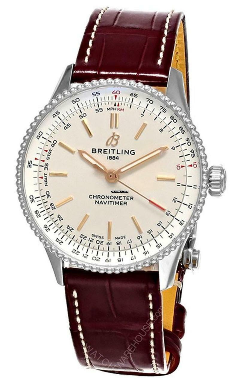  Breitling Navitimer Automatic 36 NEW FULL SET 