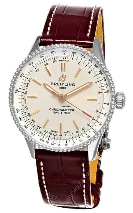  Breitling Navitimer Automatic 36 NEW FULL SET 