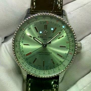  Breitling Navitimer Automatic 36 NEW FULL SET 