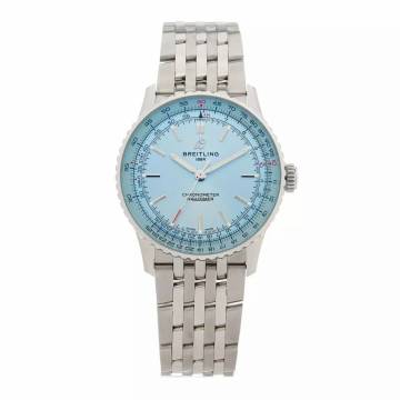  Breitling Navitimer Automatic 41 Blue NEW FULL SET 