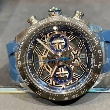  TAG Heuer Carrera Chronograph Extreme Sport Blue FULL SET NEW 