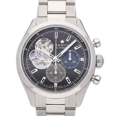  Zenith Chronomaster Open Automatic 39.5 Mm NEW FULL SET 