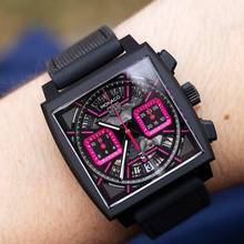 Thumbnail von TAG Heuer Monaco Chronograph Titan Skeleton Pink NEW FULL SET