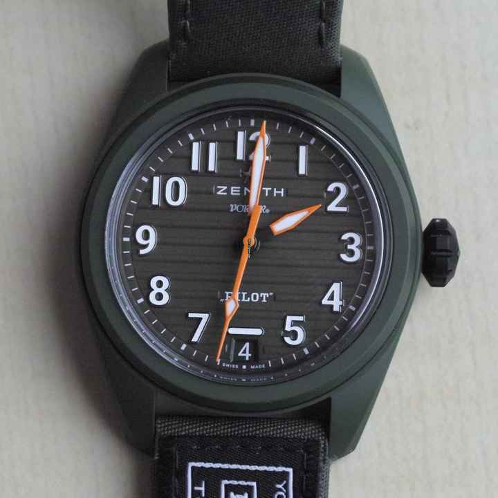  Zenith Pilot Automatic Central Automatic Porter Ltd. Edition FULL SET 