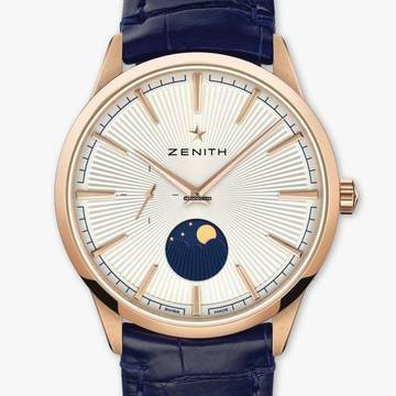  Zenith Elite Moonphase Rosegold NEW FULL SET 