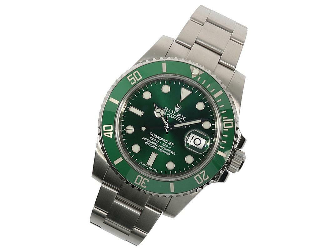 Thumbnail von Rolex Submariner Date HULK + SEHR SCHÖNES FULL SET +