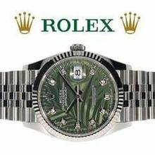 Thumbnail von Rolex Datejust 36 + Diamond Palm Dial + Like New + </h1>