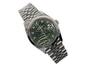 Thumbnail von Rolex Datejust 36 + Diamond Palm Dial + Like New + </h1>