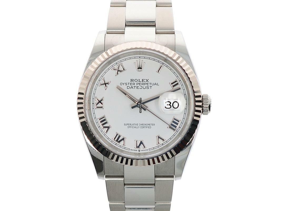 Thumbnail von Rolex Datejust 36 36mm Stahl / Weißgold 2021 </h1>