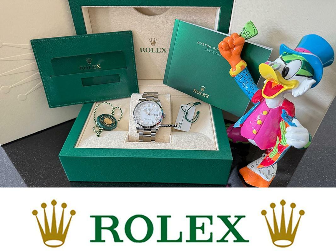 Thumbnail von Rolex Datejust 36 36mm Stahl / Weißgold 2021 </h1>