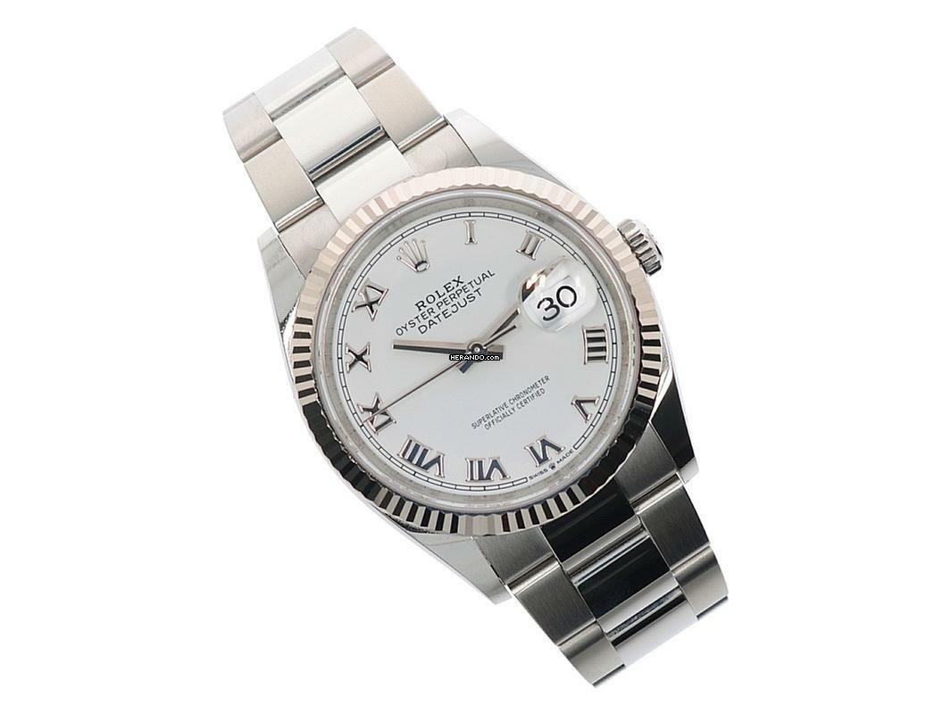 Thumbnail von Rolex Datejust 36 36mm Stahl / Weißgold 2021 </h1>