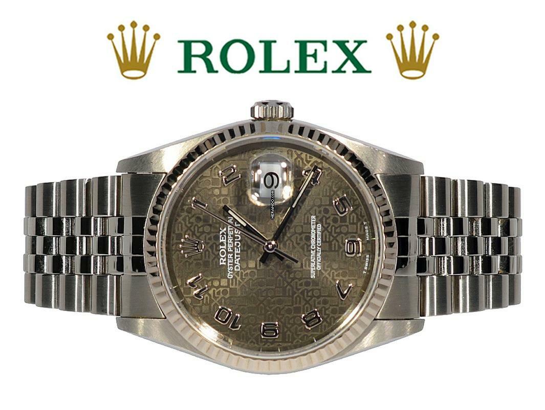  Rolex Datejust 36 I Computer Dial I Toller Zustand I </h1> 