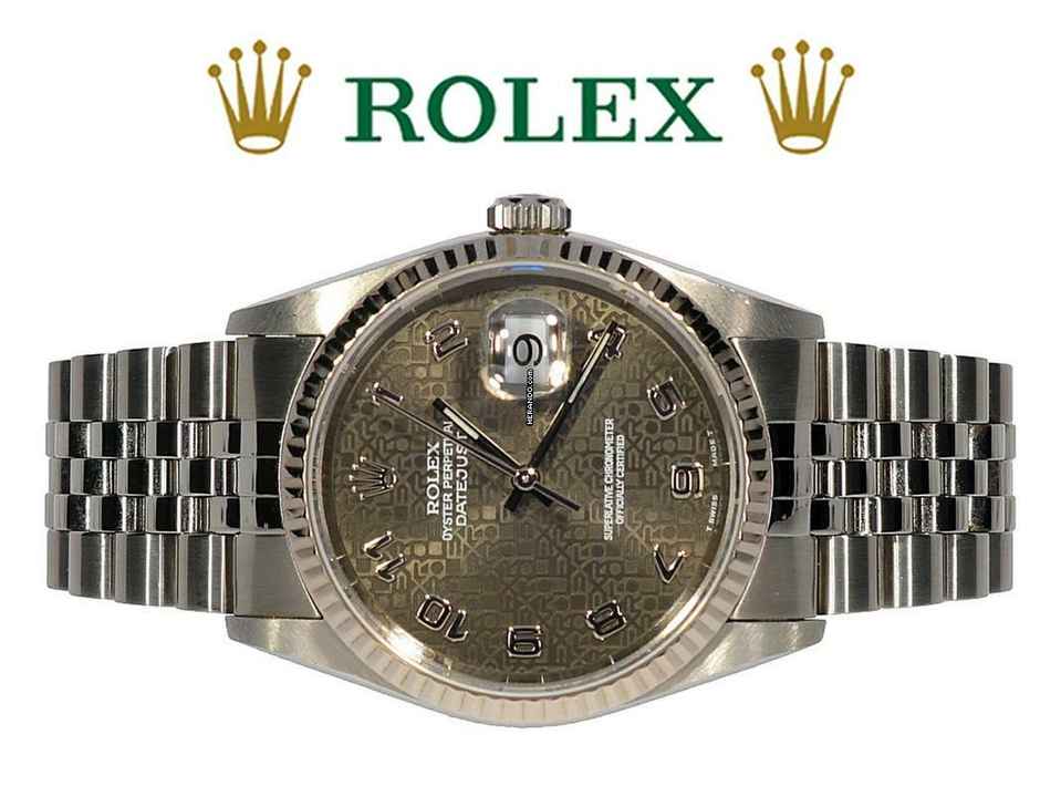  Rolex Datejust 36 I Computer Dial I Toller Zustand I </h1> 