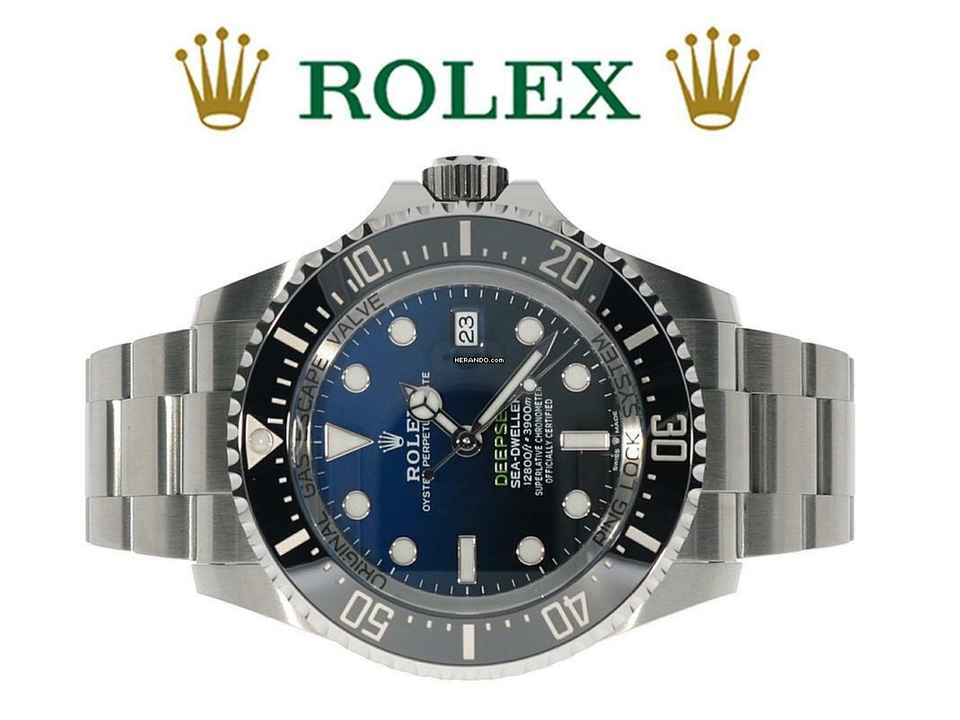  Rolex Sea-Dweller Deepsea James Cameron D-Blue LC100  