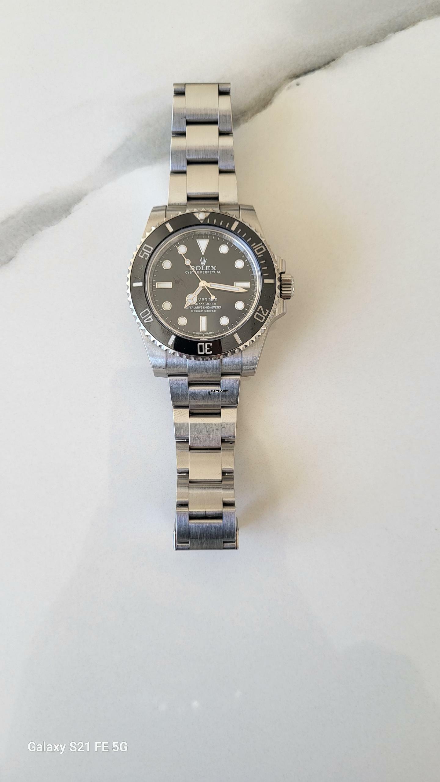 Thumbnail von Rolex Submariner (No Date) 114060 </h1>