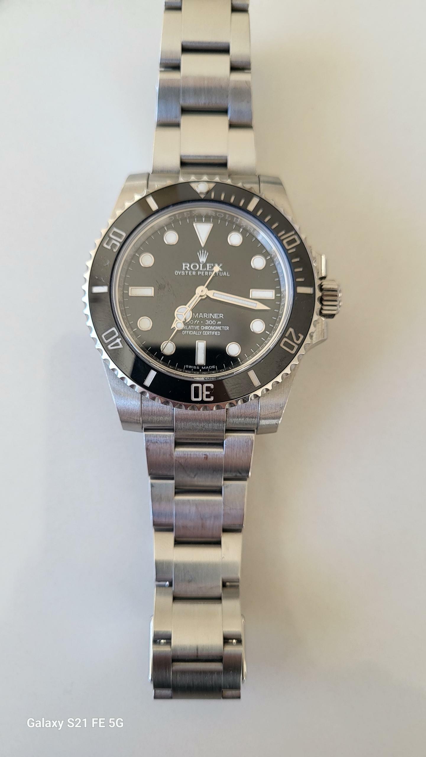Thumbnail von Rolex Submariner (No Date) 114060 </h1>