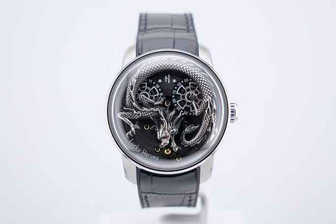  Lucky Harvey Silver Dragon - Unworn - Box+Papers - 24 Months Warranty Silver Dragon 2025 