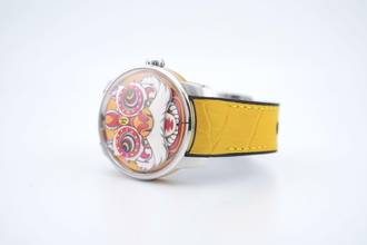 Thumbnail von Lucky Harvey Yellow Lion Dance - Unworn - Box+Papers - Moving Eyes - 24 Months Warranty Yellow Lion 2025